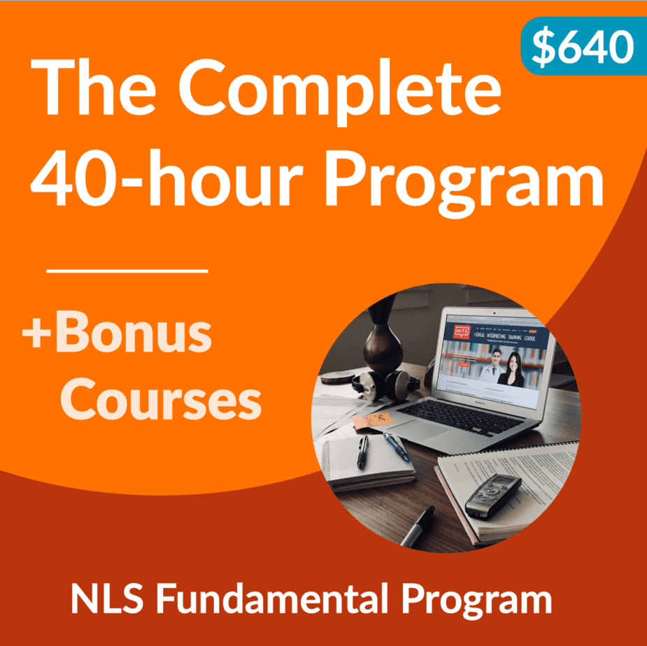 The complete 40-hour program for Healthcare Interpreters • Medical ...