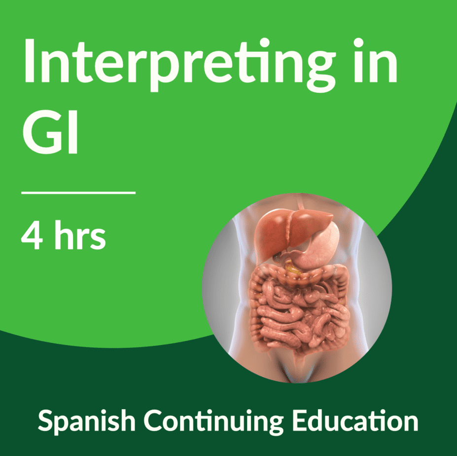 Interpreting in GI for Spanish Interpreters