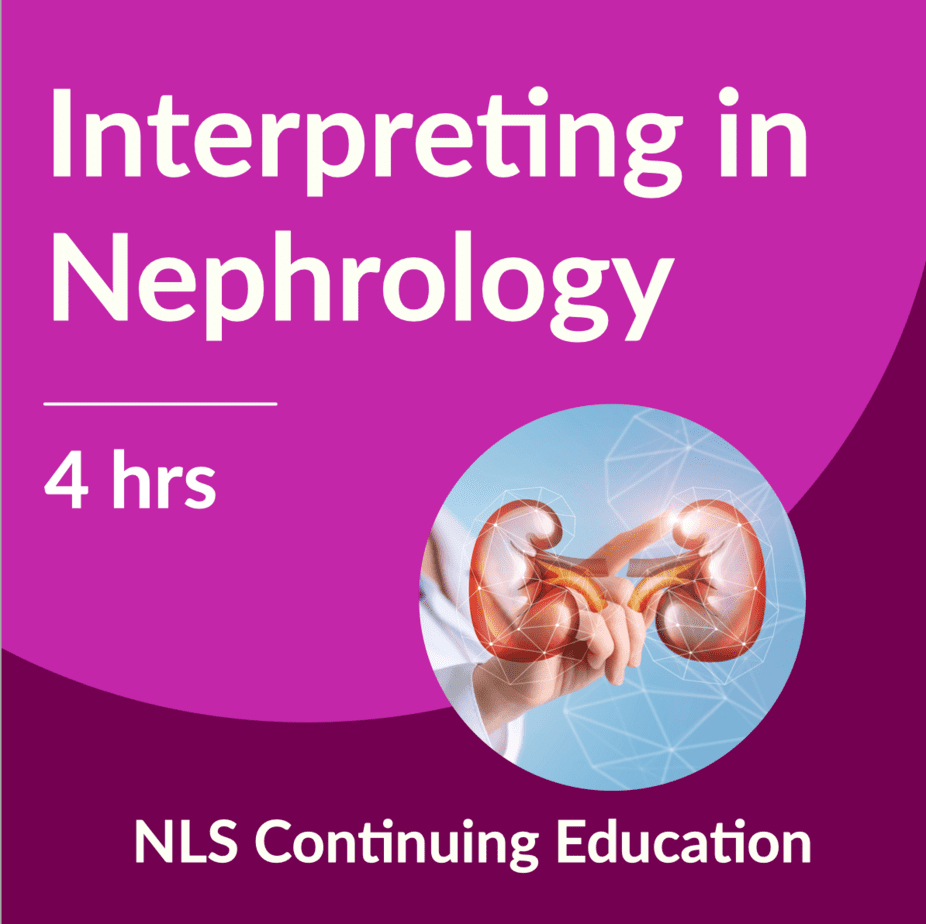 Interpreting in Nephrology for Healthcare Interpreters