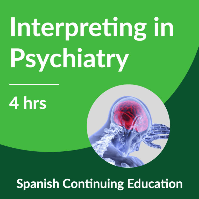 Continuing Education for Spanish Interpreters • MITS