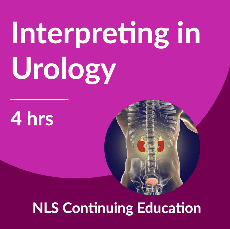 Interpreting in Urology for Healthcare Interpreters